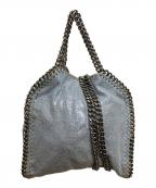 STELLA McCARTNEYステラマッカートニー）の古着「FALABELLA 2WAYバッグ」｜グレー×シルバー