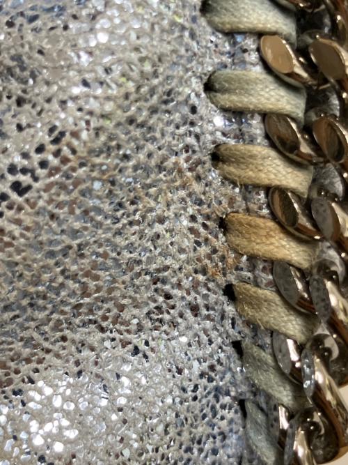 STELLA McCARTNEY（ステラマッカートニー）STELLA McCARTNEY (ステラマッカートニー) FALABELLA 2WAYバッグ グレー×シルバーの古着・服飾アイテム