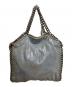 中古・古着 STELLA McCARTNEY (ステラマッカートニー) FALABELLA 2WAYバッグ グレー×シルバー：22000円