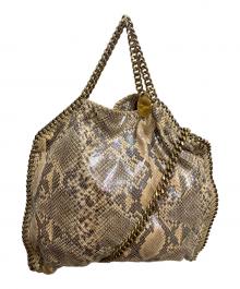 STELLA McCARTNEY（ステラマッカートニー）の古着「FALABELLA 2WAYバッグ」｜ベージュ×ブラウン