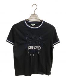 KENZO（ケンゾー）の古着「タイガー刺繍 半袖カットソー」｜ブラック