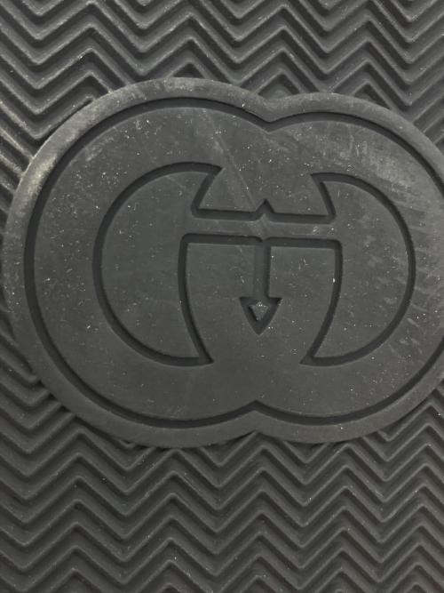 GUCCI（グッチ）GUCCI (グッチ) インター ロッキング G スライド サンダル ブラック サイズ:SIZE 26cmの古着・服飾アイテム
