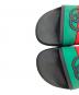 GUCCI (グッチ) インター ロッキング G スライド サンダル ブラック サイズ:SIZE 26cm：20000円