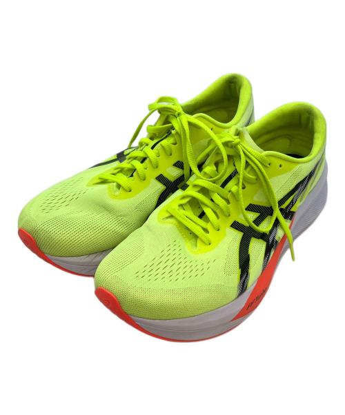 asics（アシックス）asics (アシックス) MAGIC SPEED 4 ランニングシューズ イエロー サイズ:	SIZE 29cmの古着・服飾アイテム