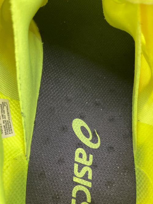 asics（アシックス）asics (アシックス) MAGIC SPEED 4 ランニングシューズ イエロー サイズ:	SIZE 29cmの古着・服飾アイテム