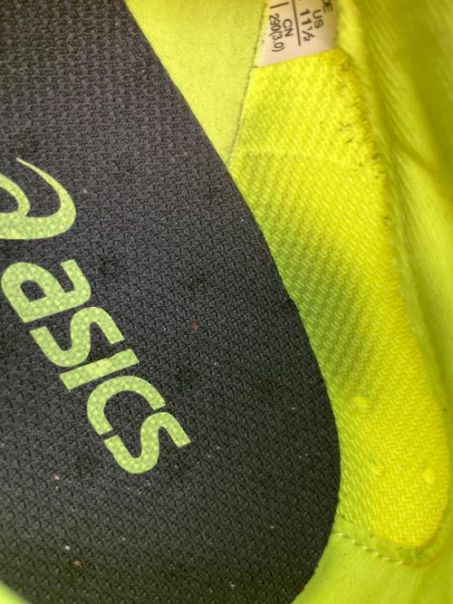 asics（アシックス）asics (アシックス) MAGIC SPEED 4 ランニングシューズ イエロー サイズ:	SIZE 29cmの古着・服飾アイテム