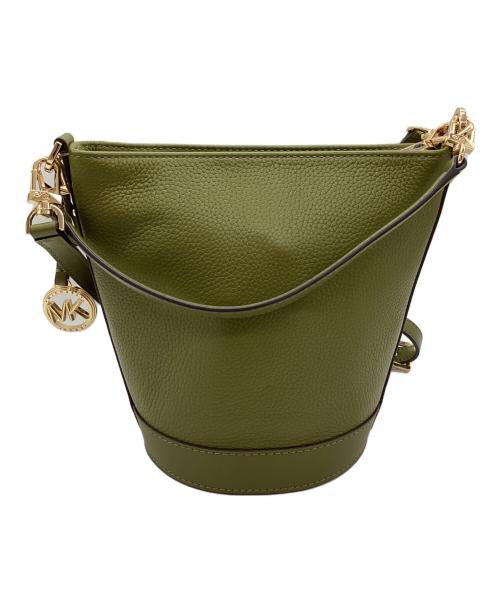 MICHAEL KORS（マイケルコース）MICHAEL KORS (マイケルコース) ショルダーバッグ グリーンの古着・服飾アイテム