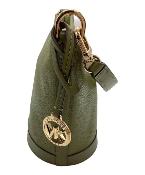 MICHAEL KORS（マイケルコース）MICHAEL KORS (マイケルコース) ショルダーバッグ グリーンの古着・服飾アイテム