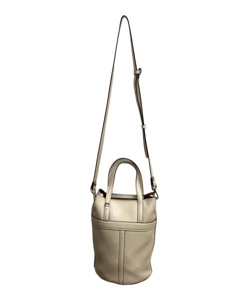 GIANNI CHIARINI（ジャンニ キアリーニ）GIANNI CHIARINI (ジャンニ キアリーニ) DALIA 2WAYショルダーバッグ アイボリーの古着・服飾アイテム