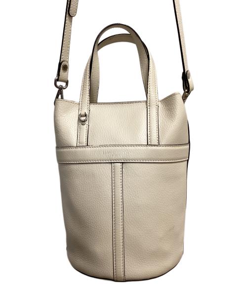 GIANNI CHIARINI（ジャンニ キアリーニ）GIANNI CHIARINI (ジャンニ キアリーニ) DALIA 2WAYショルダーバッグ アイボリーの古着・服飾アイテム
