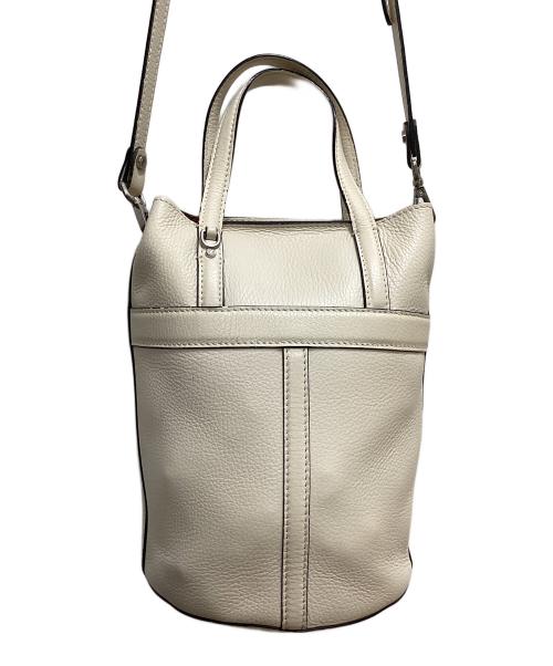 GIANNI CHIARINI（ジャンニ キアリーニ）GIANNI CHIARINI (ジャンニ キアリーニ) DALIA 2WAYショルダーバッグ アイボリーの古着・服飾アイテム