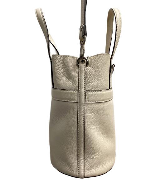 GIANNI CHIARINI（ジャンニ キアリーニ）GIANNI CHIARINI (ジャンニ キアリーニ) DALIA 2WAYショルダーバッグ アイボリーの古着・服飾アイテム