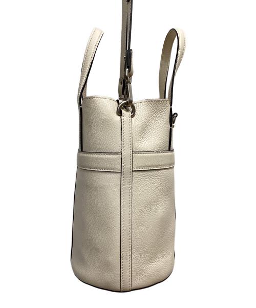 GIANNI CHIARINI（ジャンニ キアリーニ）GIANNI CHIARINI (ジャンニ キアリーニ) DALIA 2WAYショルダーバッグ アイボリーの古着・服飾アイテム