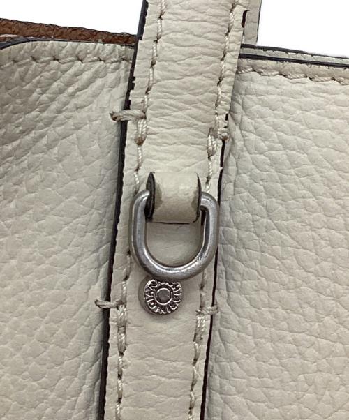 GIANNI CHIARINI（ジャンニ キアリーニ）GIANNI CHIARINI (ジャンニ キアリーニ) DALIA 2WAYショルダーバッグ アイボリーの古着・服飾アイテム