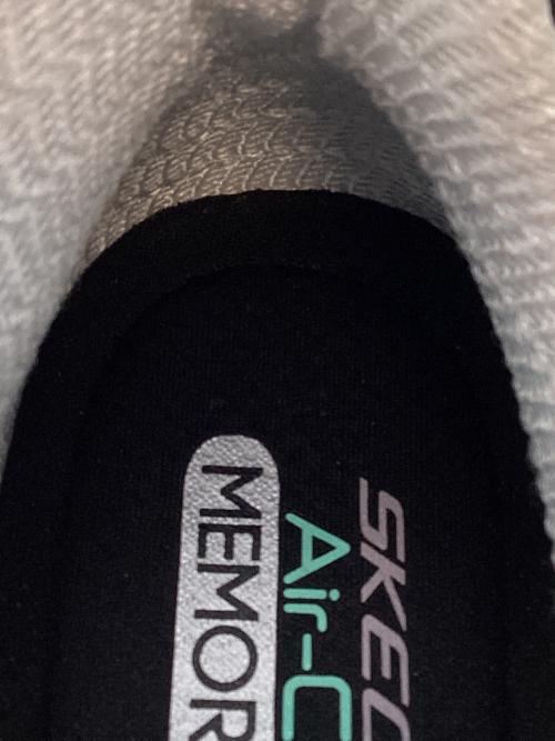 SKECHERS（スケッチャーズ）SKECHERS (スケッチャーズ) ディーライツ ビッゲスト ファン ローカットスニーカー ブラック×ホワイト サイズ:SIZE 25cmの古着・服飾アイテム