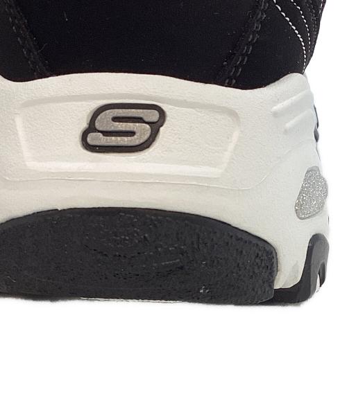 SKECHERS（スケッチャーズ）SKECHERS (スケッチャーズ) ディーライツ ビッゲスト ファン ローカットスニーカー ブラック×ホワイト サイズ:SIZE 25cmの古着・服飾アイテム