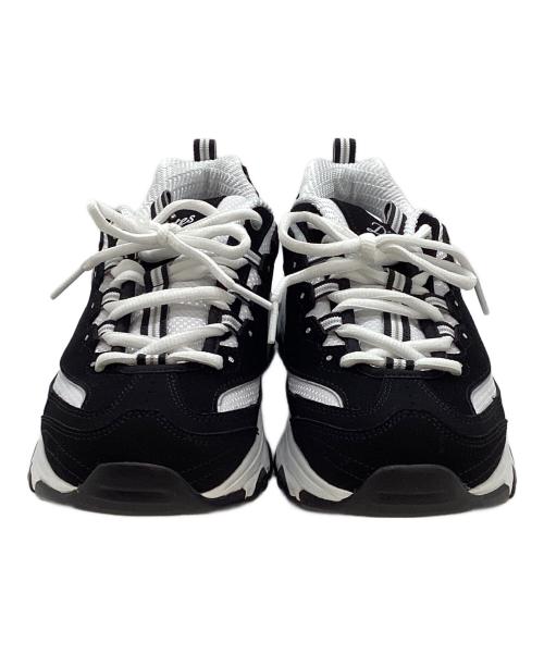 SKECHERS（スケッチャーズ）SKECHERS (スケッチャーズ) ディーライツ ビッゲスト ファン ローカットスニーカー ブラック×ホワイト サイズ:SIZE 25cmの古着・服飾アイテム