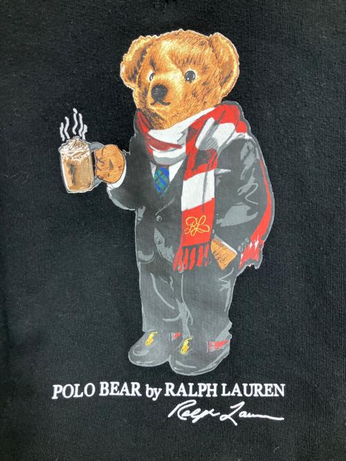 POLO RALPH LAUREN（ポロ・ラルフローレン）POLO RALPH LAUREN (ポロ・ラルフローレン) ポロベア スウェット ブラック サイズ:SIZE Mの古着・服飾アイテム