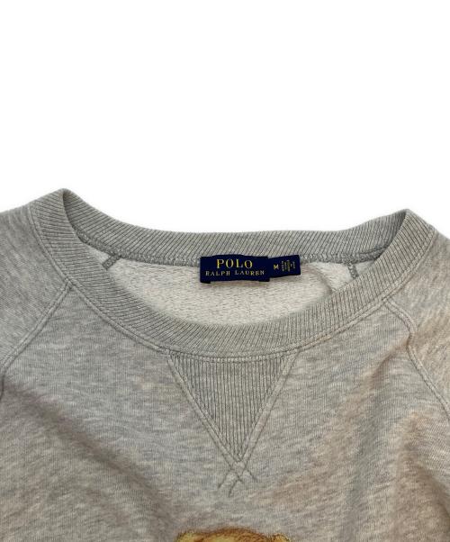 POLO RALPH LAUREN（ポロ・ラルフローレン）POLO RALPH LAUREN (ポロ・ラルフローレン) ポロベア　スウェット グレー サイズ:SIZE Mの古着・服飾アイテム