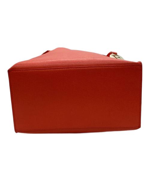 FURLA（フルラ）FURLA (フルラ) ハンドバッグ オレンジの古着・服飾アイテム