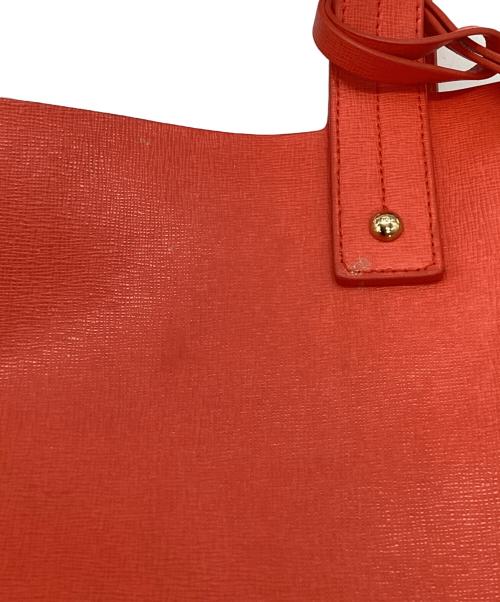 FURLA（フルラ）FURLA (フルラ) ハンドバッグ オレンジの古着・服飾アイテム