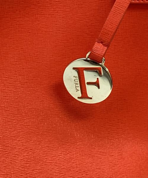 FURLA（フルラ）FURLA (フルラ) ハンドバッグ オレンジの古着・服飾アイテム