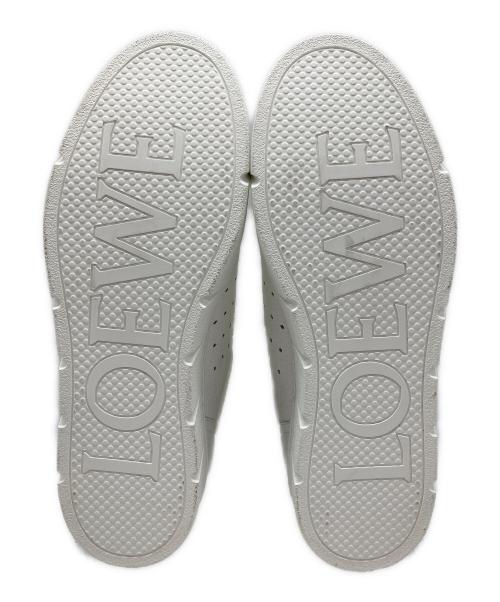 LOEWE（ロエベ）LOEWE (ロエベ) ローカットスニーカー ホワイト サイズ:SIZE 40の古着・服飾アイテム