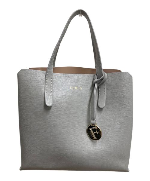 FURLA（フルラ）FURLA (フルラ) ハンドバッグ グレーの古着・服飾アイテム