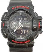 CASIOカシオ）の古着「G-SHOCK Black ＆ Red Series 腕時計」｜ブラック