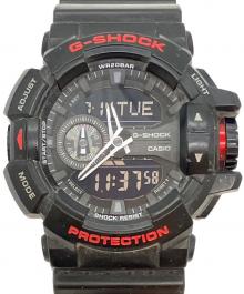 CASIO（カシオ）の古着「G-SHOCK Black ＆ Red Series 腕時計」｜ブラック