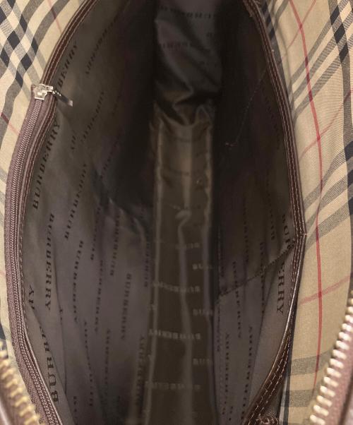 BURBERRY（バーバリー）BURBERRY (バーバリー) ビジネスバッグ カーキ×ブラウンの古着・服飾アイテム