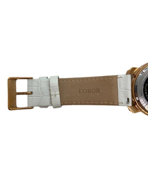 LOBOR（ロバー）LOBOR (ロバー) 腕時計 ホワイトの古着・服飾アイテム