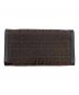 FENDI (フェンディ) ズッキーノ 長財布 ブラウン：12000円