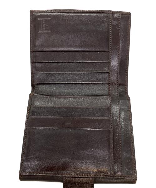 FENDI（フェンディ）FENDI (フェンディ) ズッカ 2つ折り財布 ブラウンの古着・服飾アイテム