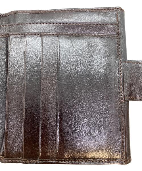 FENDI（フェンディ）FENDI (フェンディ) ズッカ 2つ折り財布 ブラウンの古着・服飾アイテム