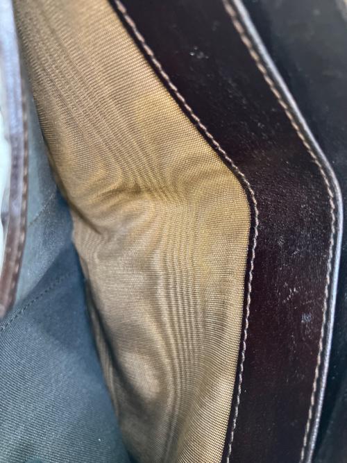 FENDI（フェンディ）FENDI (フェンディ) ズッカ 2つ折り財布 ブラウンの古着・服飾アイテム