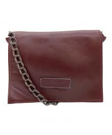 Kate Moss for LONGCHAMP（ケイトモス フォー ロンシャン）の古着「チェーンショルダーバッグ」｜ワインレッド