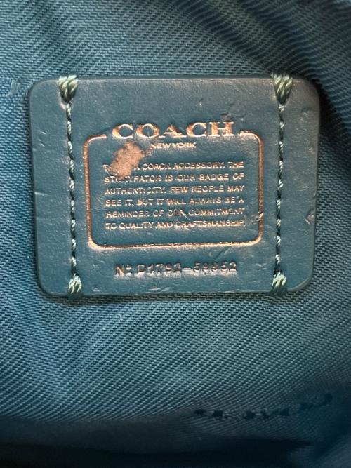 COACH（コーチ）COACH (コーチ) 2WAYショルダーバッグ エメラルドグリーンの古着・服飾アイテム