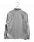 Supreme (シュプリーム) 2-TONE CORDUROY ZIP UP SHIRT スカイブルー×ホワイト サイズ:SIZE M：15000円