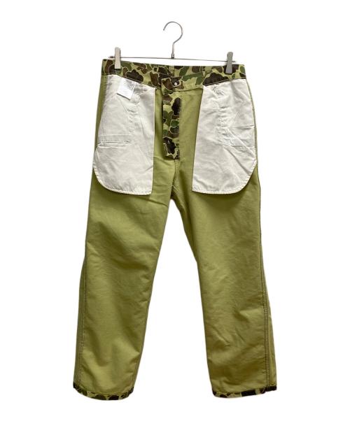 CarHartt（カーハート）CarHartt (カーハート) DUCK SINGLE NEE　ペインターパンツ グリーン サイズ:SIZE Sの古着・服飾アイテム