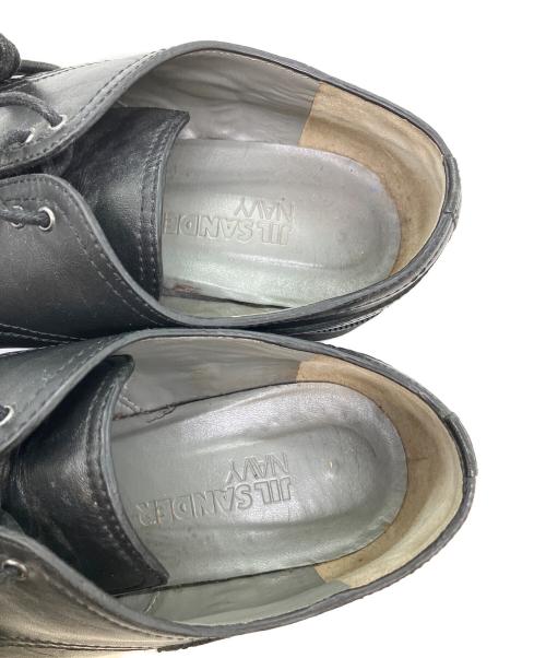 JIL SANDER NAVY（ジルサンダー ネイビー）JIL SANDER NAVY (ジルサンダー ネイビー) 厚底シューズ ブラック サイズ:記載なしの古着・服飾アイテム