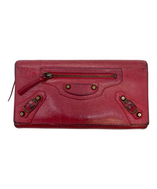 BALENCIAGA（バレンシアガ）BALENCIAGA (バレンシアガ) Giant Money Red　財布 レッドの古着・服飾アイテム