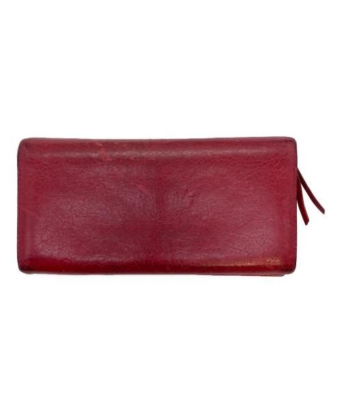 BALENCIAGA（バレンシアガ）BALENCIAGA (バレンシアガ) Giant Money Red　財布 レッドの古着・服飾アイテム