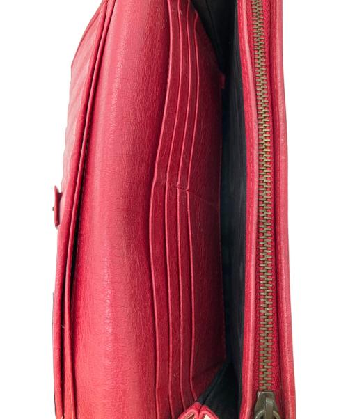 BALENCIAGA（バレンシアガ）BALENCIAGA (バレンシアガ) Giant Money Red　財布 レッドの古着・服飾アイテム