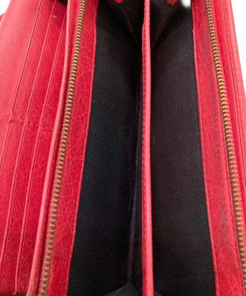BALENCIAGA（バレンシアガ）BALENCIAGA (バレンシアガ) Giant Money Red　財布 レッドの古着・服飾アイテム