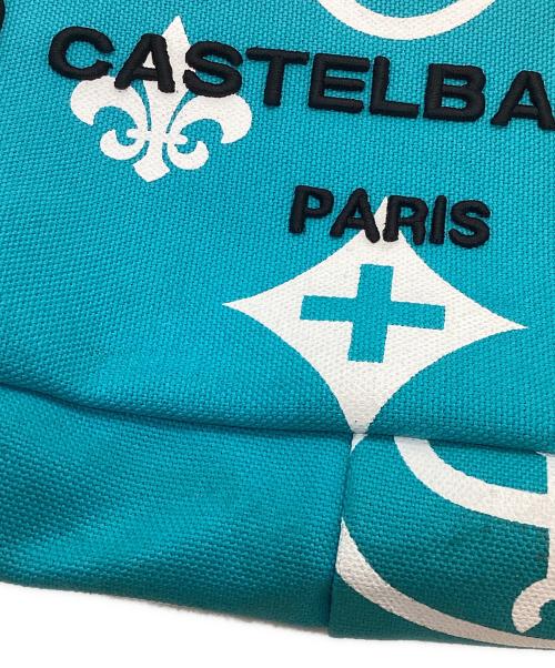 CASTELBAJAC（カステルバジャック）CASTELBAJAC (カステルバジャック) ミニトートバッグ スカイブルーの古着・服飾アイテム