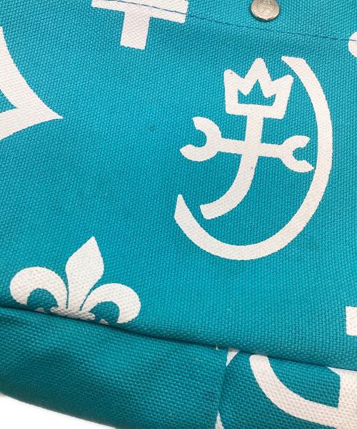 CASTELBAJAC（カステルバジャック）CASTELBAJAC (カステルバジャック) ミニトートバッグ スカイブルーの古着・服飾アイテム