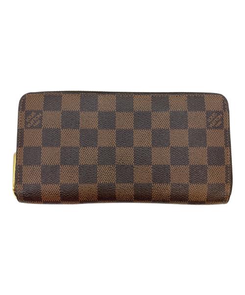 LOUIS VUITTON（ルイ ヴィトン）LOUIS VUITTON (ルイ ヴィトン) ダミエ ジッピー ウォレット 長財布 ブラウンの古着・服飾アイテム