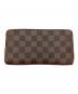 LOUIS VUITTON（ルイ ヴィトン）の古着「ダミエ ジッピー ウォレット 長財布」｜ブラウン