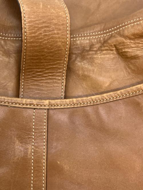 COACH（コーチ）COACH (コーチ) ソーホー スモール レザーダッフル ショルダーバッグ ブラウンの古着・服飾アイテム
